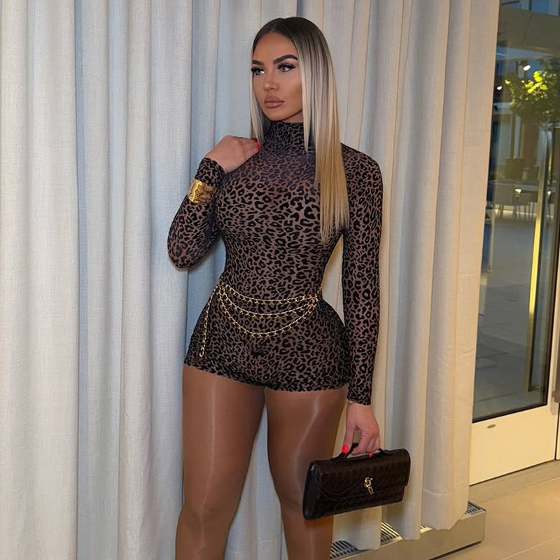 Midnight Muse Mesh Romper