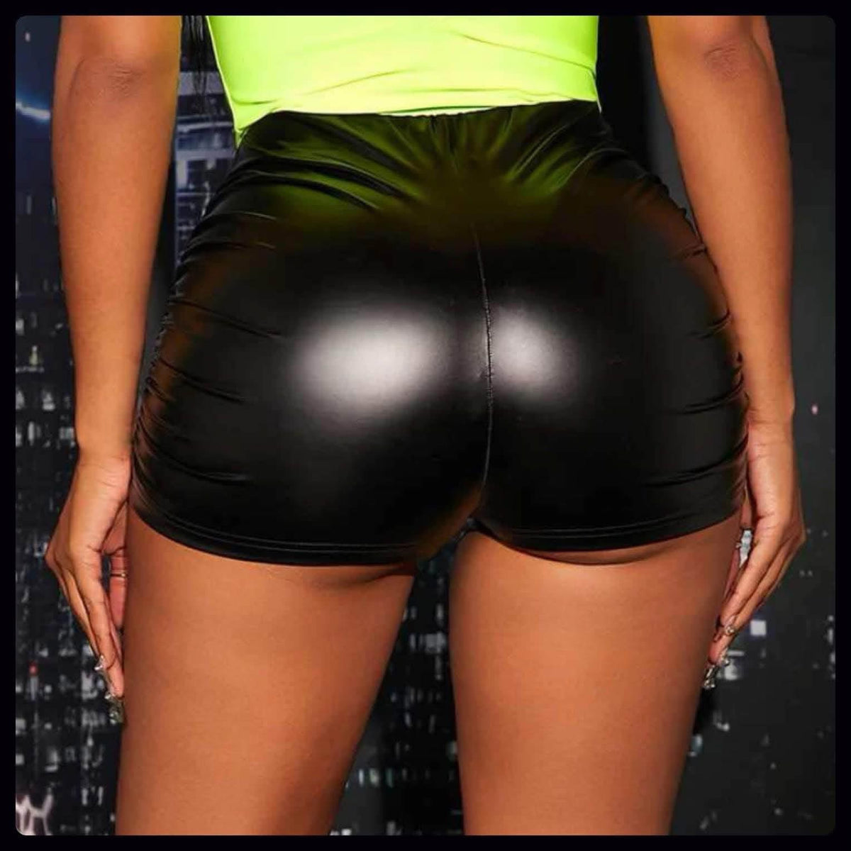Leather Shorts